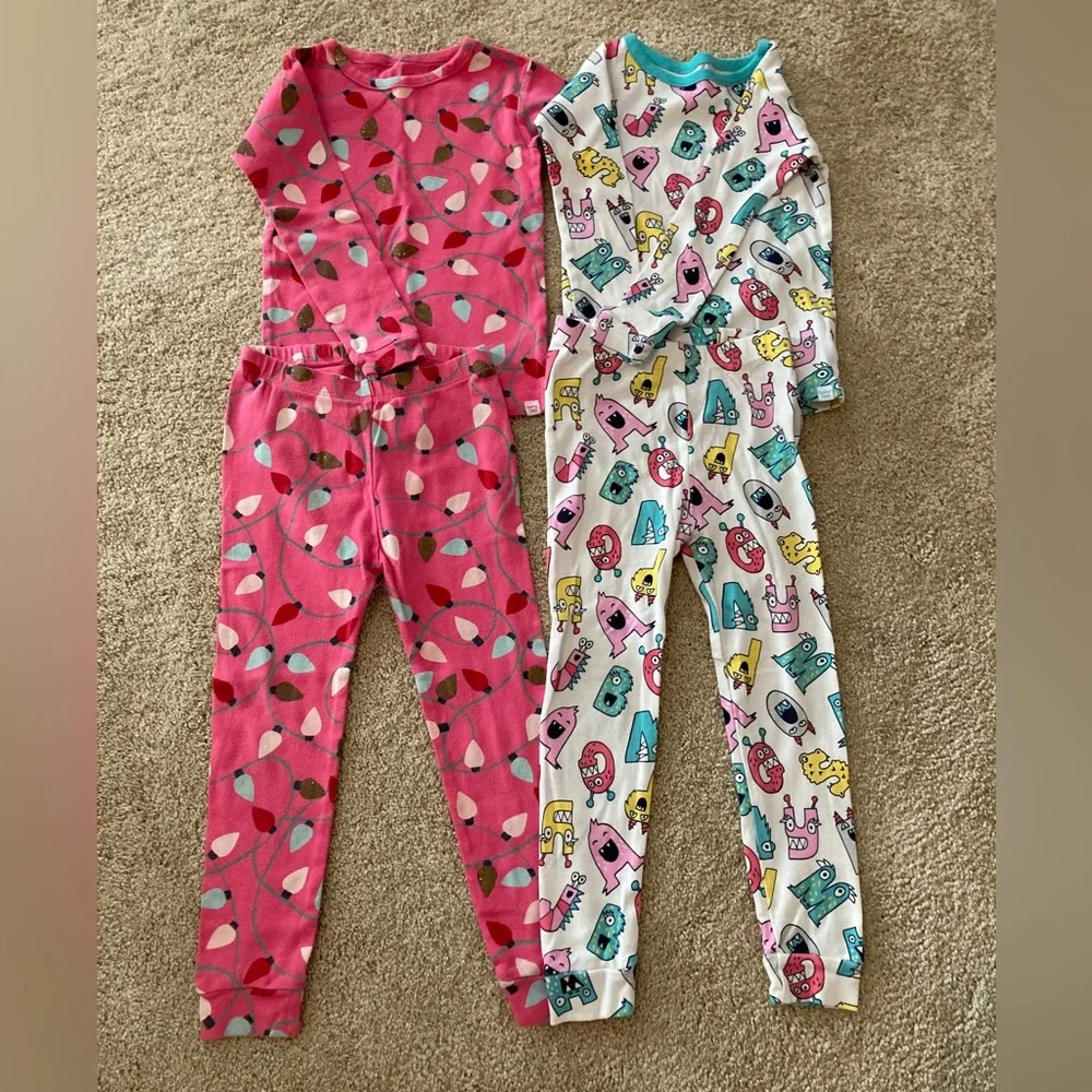 Girls pajamas baby Gap size 4 years toddler
